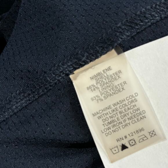 Title Nine Nimblene Baltic Skort 8 Tennis Golf Pickleball Tenniscore Dark Blue - Picture 8 of 9